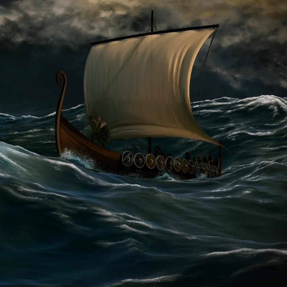Would you sail blindly across the North Sea for hundreds of miles in a wooden ship with no technology?