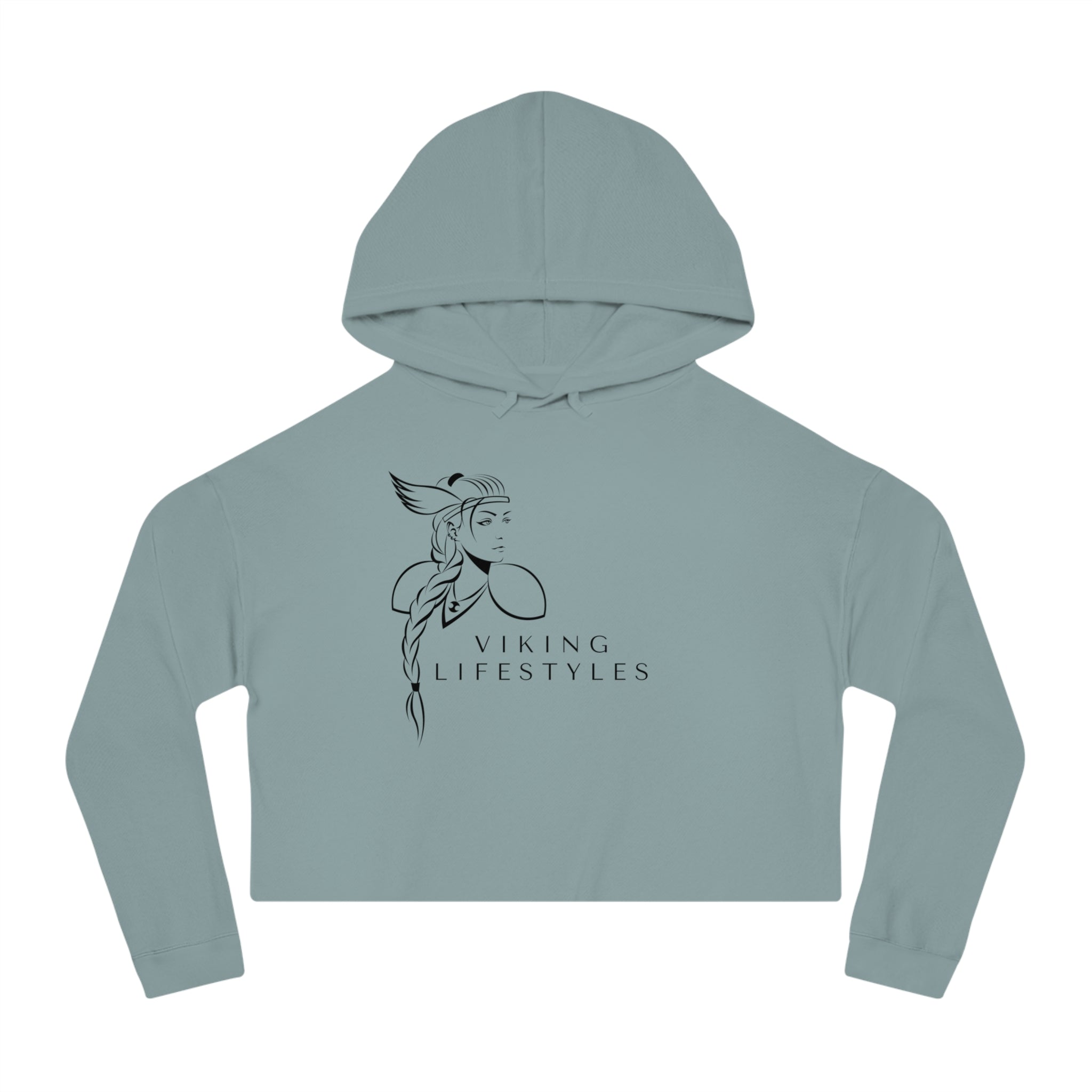 Cropped Valkyrie Hoodie – Viking Lifestyles | Bold Norse Style