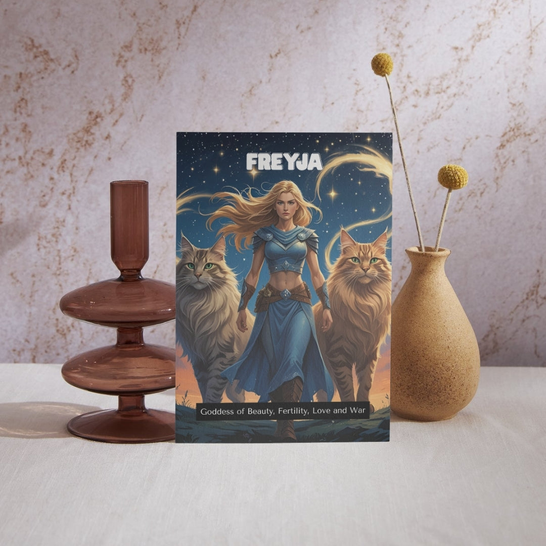 Freyja Digital Art - Norse Mythology Goddess - Freyja Poster
