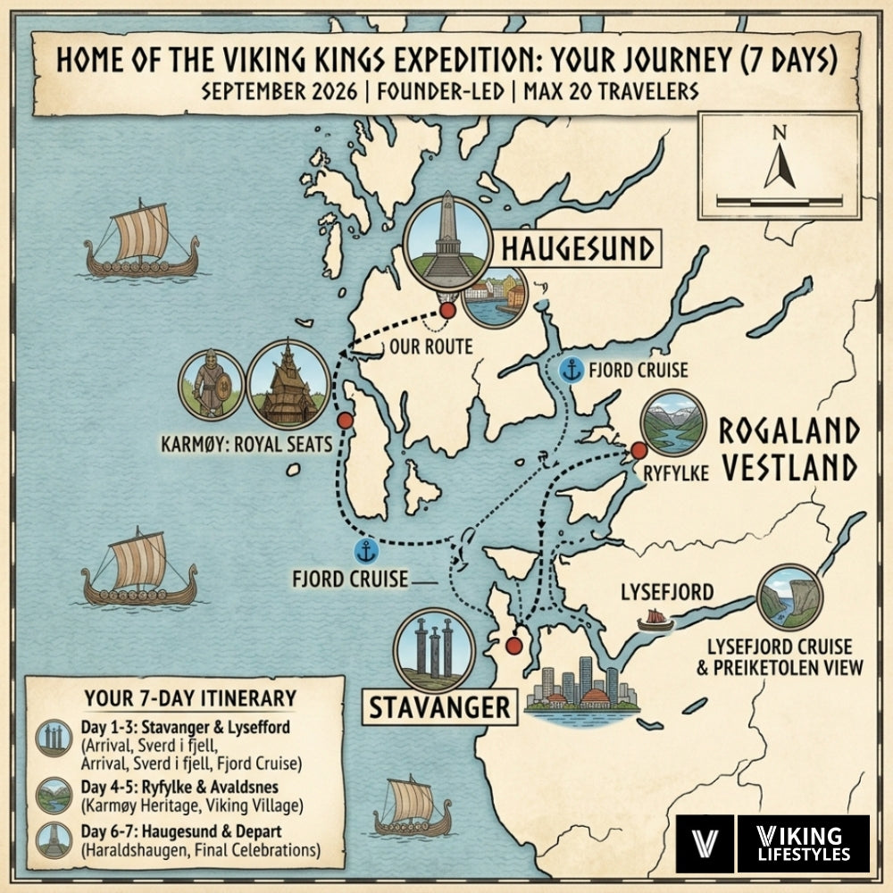 7-Day Norway Viking Experience (Trip Deposit Per Traveler)