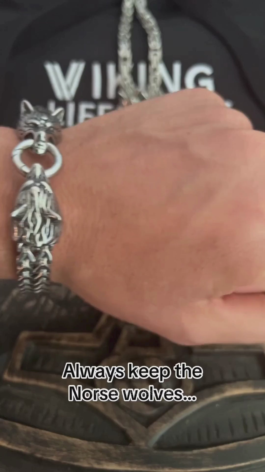 wolves bracelet