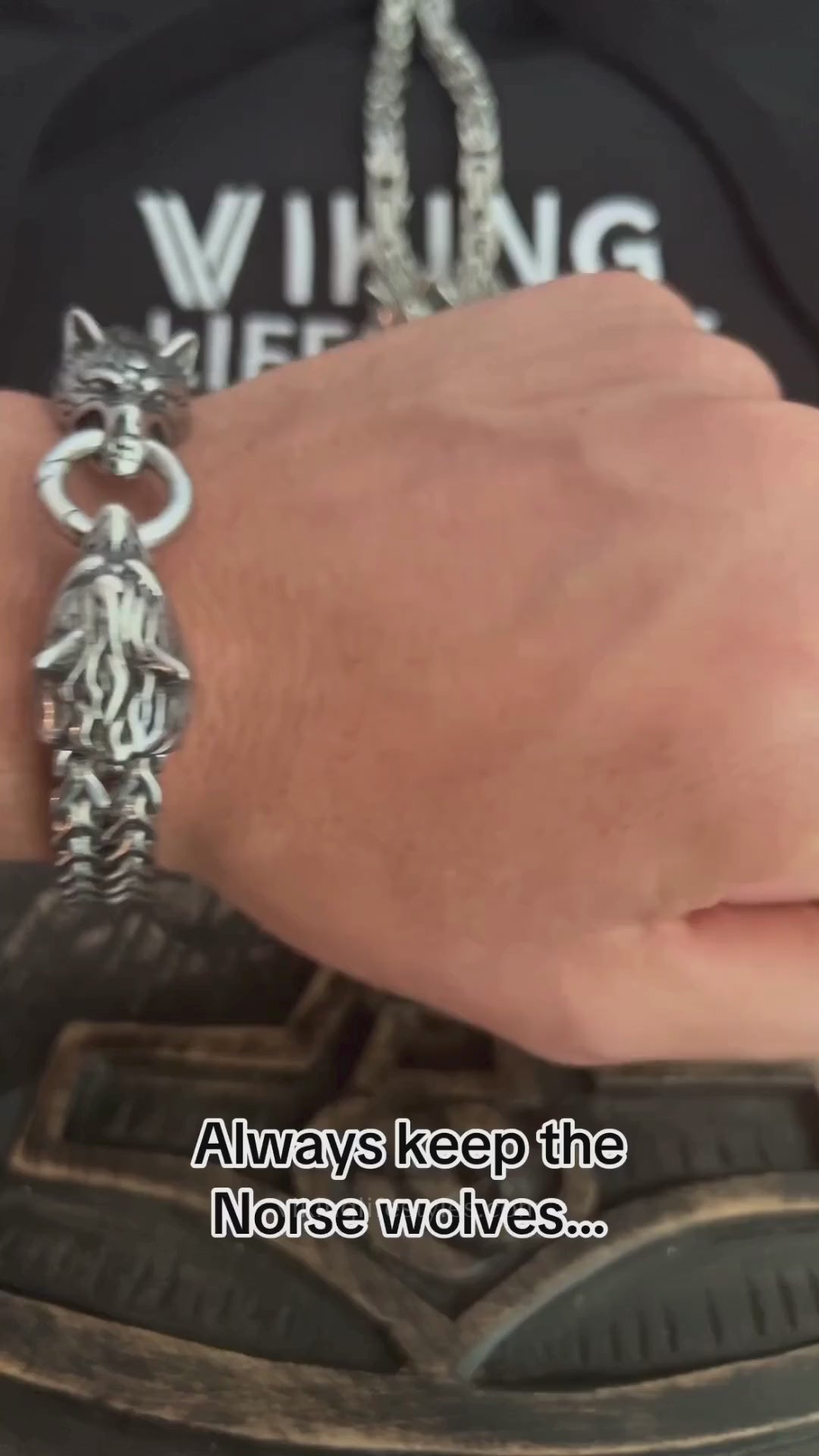 wolves bracelet