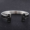 Futhark runes viking bracelet